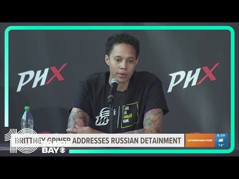 Brittney Griner says she wants to use her platform to advocate for others detained in Russia