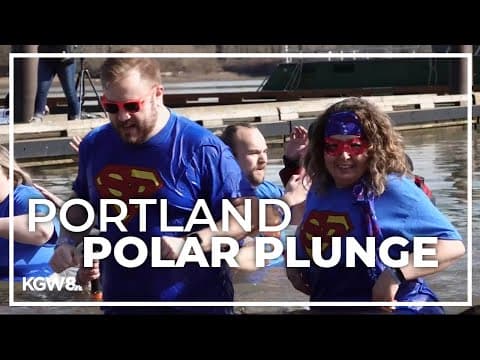 Portlanders take the Polar Plunge to support Special Olympics athletes