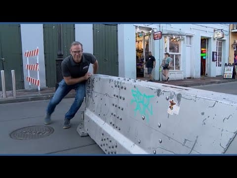 Bourbon Street vehicle barriers routinely pushed open for cars, renewing safety concerns