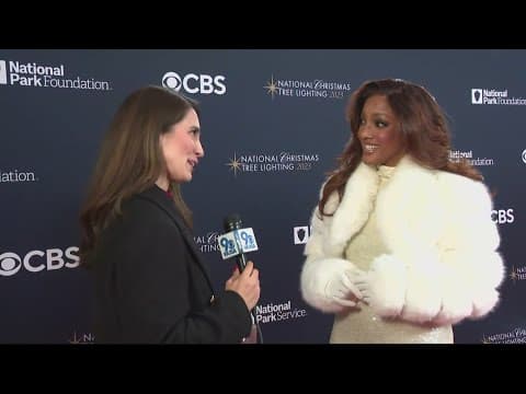 Celebrities in town for the National Christmas Tree Lighting