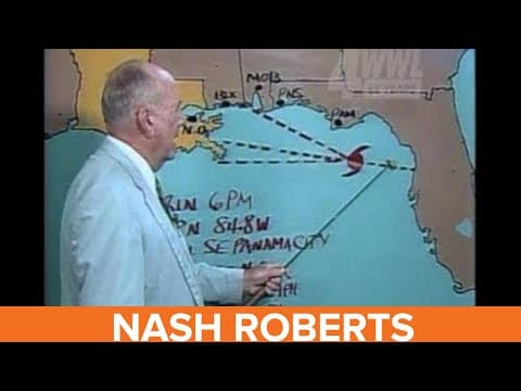 Nash Roberts, remembering the Weather God on WWL-TV's 65th anniversary