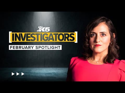 Fentanyl-affected babies, LA-scale wildfires in Seattle | KING 5 Investigators February Spotlight