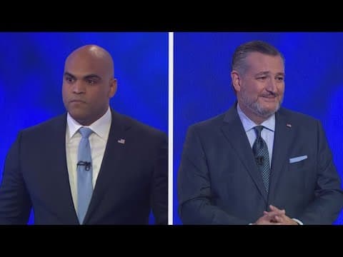 Sen. Ted Cruz and U.S. Rep. Colin Allred back on campaign trail after Tuesday night debate