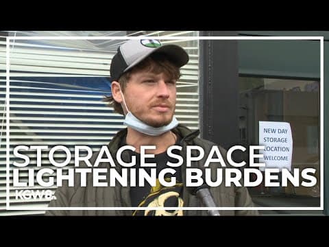 Storage space for unhoused opens in Old Town Portland