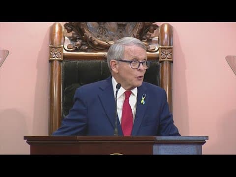 DeWine touches on mental health, public safety, jobs during State of the State address