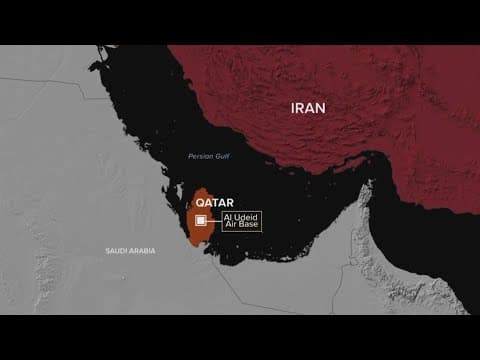 No casualties reported after Iran missile attack on U.S. base in Qatar