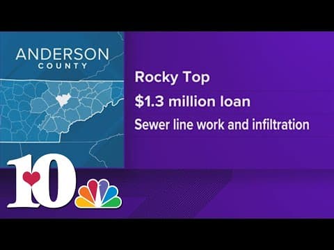 TN Gov. Bill Lee, TDEC announces $1.3 million for Rocky Top water infrastructure