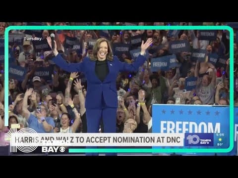 VP Kamala Harris and mystery guest to close out last night of DNC