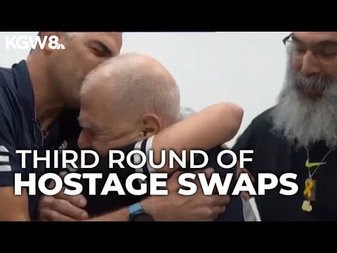 Israel, Hamas complete third round of hostage swap