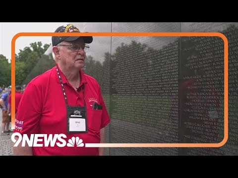 Vietnam veteran shares his stories at memorial