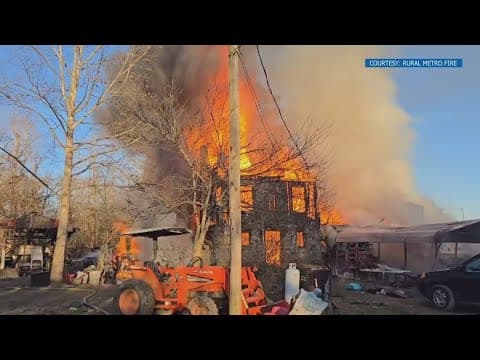 No injuries reported after RMF responds to house fire in East Knox County