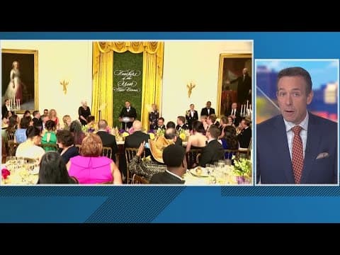 White House hosts Teacher of the Year State Dinner