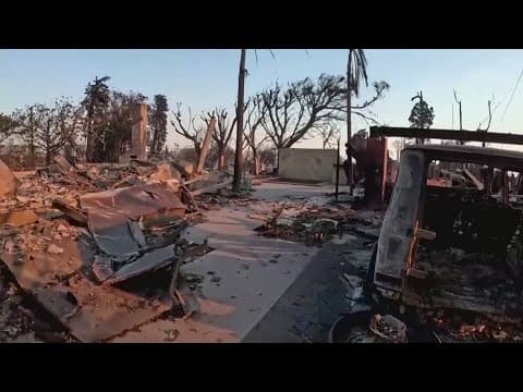 Progress in fighting deadly California fires