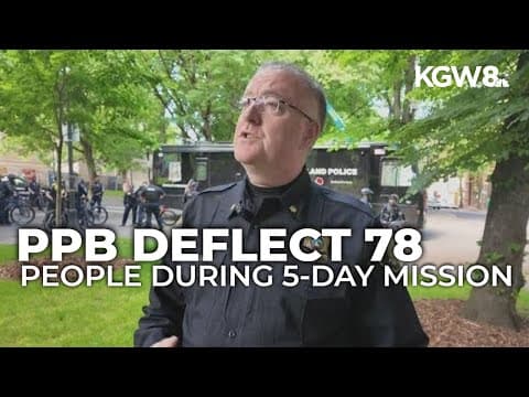 Portland police deflect 78 people from drug crimes in 5-day mission