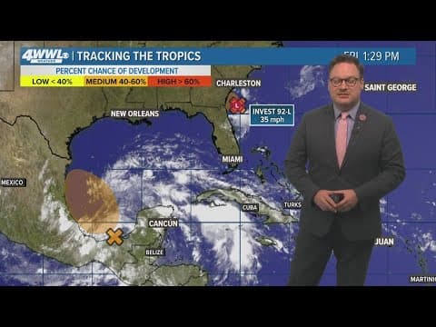 Friday 5 PM Tropical Update: Watching Invest 92-L and a development near Bay of Campeche