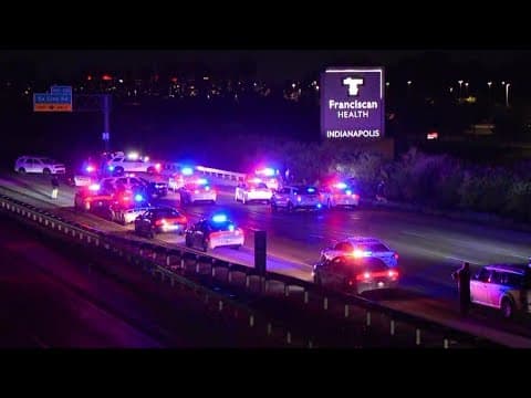 Southbound I-65 reopens after police pursue stolen vehicle on Indy's south side