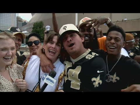 Saints fans react to season opener win and Super Bowl halftime headliner