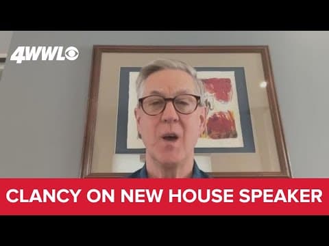 Analysis: Clancy DuBos talks selection of new House Speaker Mike Johnson