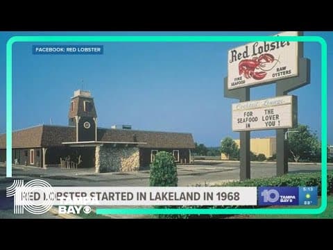 Lakeland tackle shop served as original Red Lobster back when it opened in 1968