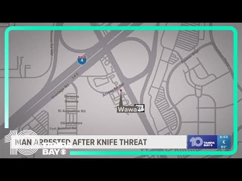 Man arrested after threatening another man with a razor in Polk County