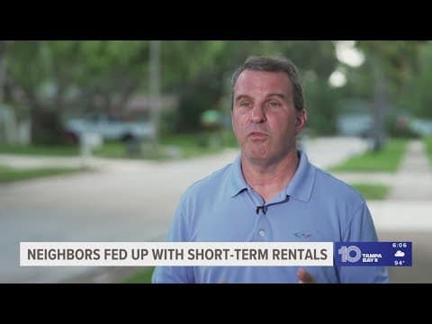 Largo neighbors complain about short-term rental partying as Pinellas County pauses enforcement