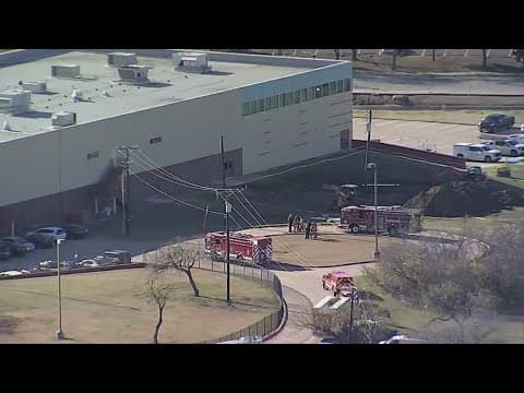 Gas leak caused by contractor prompts evacuation at a North Texas middle school, officials say