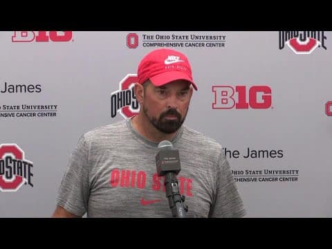 Press conference: Ryan Day has high praise for Ohio State QB Will Howard, but no starter named yet