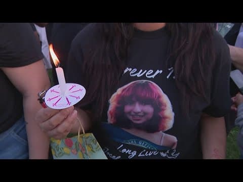 Community comes together at candlelight vigil for 12-year-old Jocelyn Nungaray