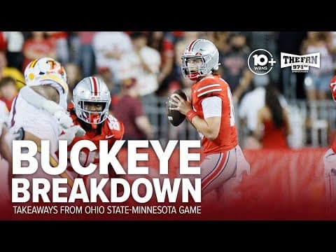 Takeaways from Ohio State's dominant win over Minnesota; preview of matchup against Illinois