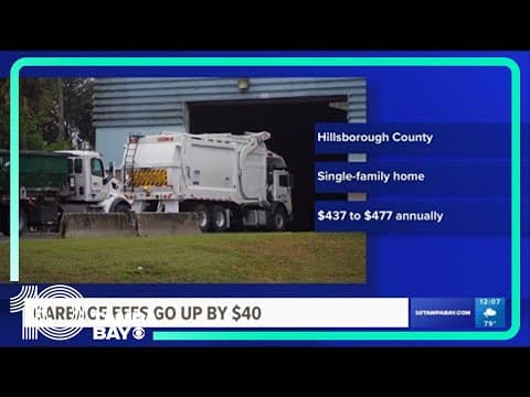 Hillsborough garbage fees to go up by $40
