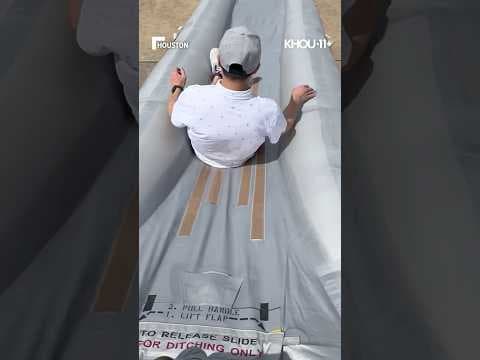 Passengers evacuated by slide after Southwest plane engine failure