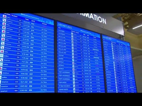 Busy holiday travel season underway in the DMV
