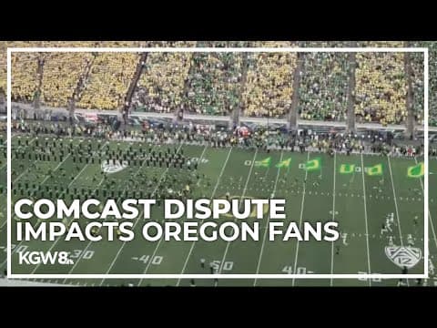 Oregon Ducks set to kick off college football season amid Comcast/Xfinity carriage dispute