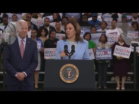 'Joe Biden is a leader with bold vision' I Kamala Harris speaks in Indianapolis
