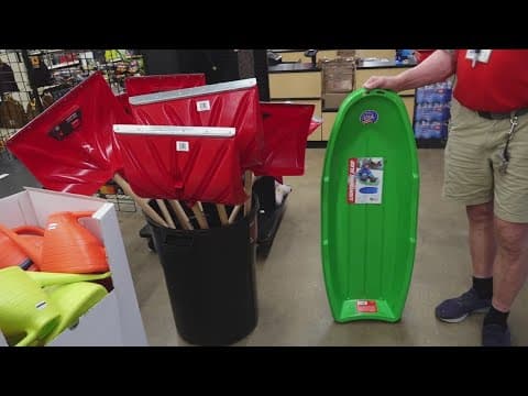 Hardware store shares snow day essentials
