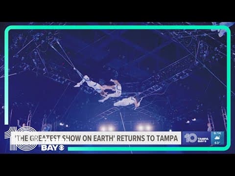 Ringling returns to Tampa tomorrow with revamped animal-free circus show
