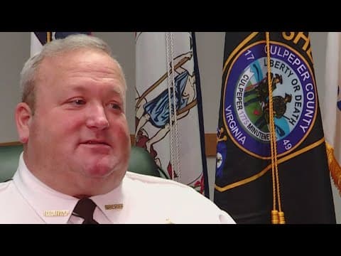 Former Culpeper sheriff gets 10 years for bribery charges