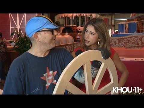 Get a sneak peek at floats for Thursday's H-E-B Thanksgiving Day Parade!