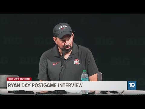 Ryan Day postgame interview | Ohio State vs Michigan State