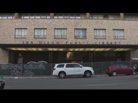 Downtown San Diego Old Central Library transforms into women's shelter