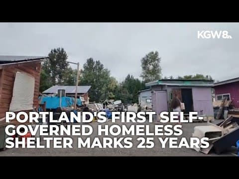 Portland's Dignity Village marks quarter-century milestone with community fundraiser