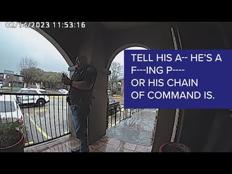 Caught on camera: Small-town police chief goes on tirade