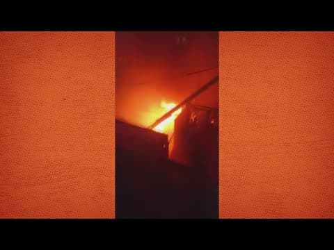 Witness describes 2-alarm apartment fire in DC as 'intense'