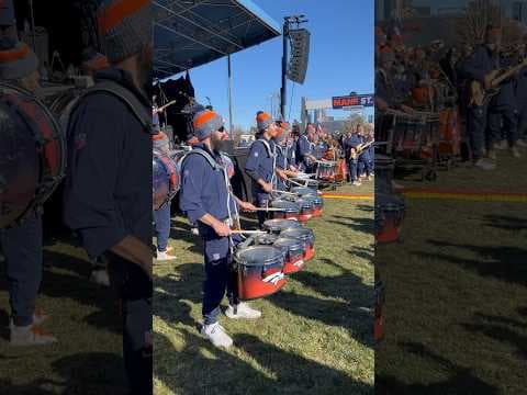 Denver Broncos Stampede drumline fired up for NFL game against Cleveland Browns on Nov. 26, 2023
