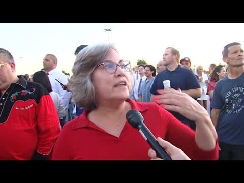 Charlie Kirk memorial: People in attendance explain why they came to the service