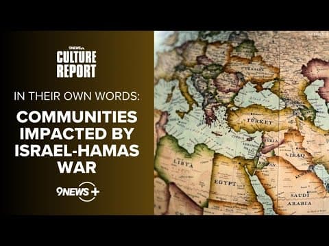 Israel-Hamas war impact on communities, US presidential race update and more | The Culture Report