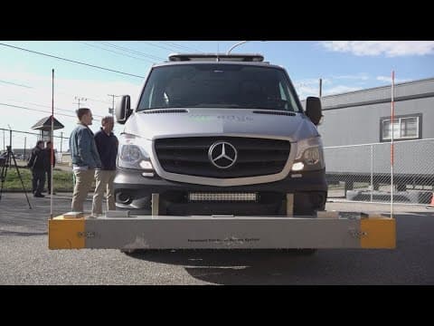High-tech van helps engineers find problems with roads