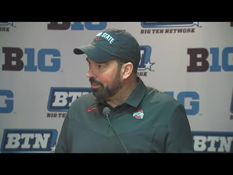 Ryan Day postgame interview | Ohio State-Nebraska