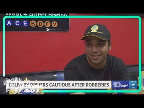 Tampa police: Pizza delivery drivers lured to neighborhood to be robbed