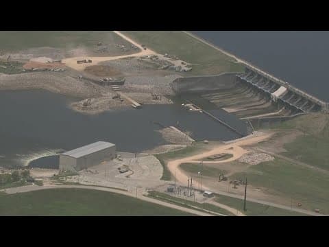 Lake Livingston Dam repairs expected to be completed Monday